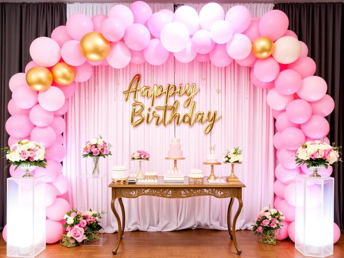 Baby Shower, Birthday & Party Decor